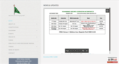 Desktop Screenshot of muhammadiwelfare.org.au